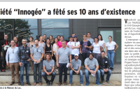 INNOGEO a fêté ses 10 ans le 21 septembre